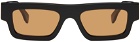 RETROSUPERFUTURE Black Colpo Refined Sunglasses