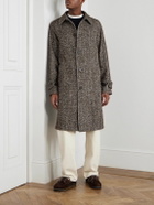 Officine Générale - Hudson Herringbone Woven Coat - Brown