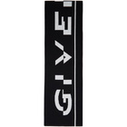 Givenchy Black Football Scarf