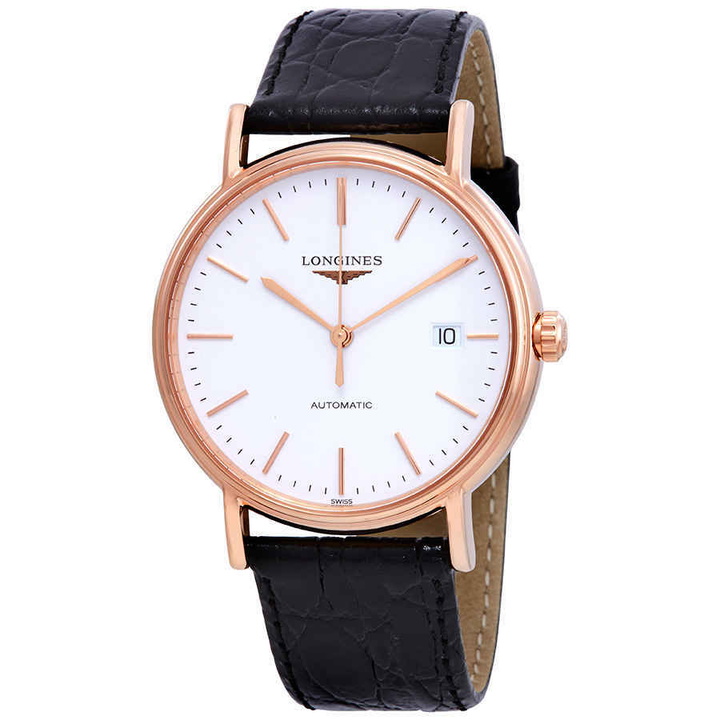 Photo: Longines Presence Automatic White Dial Mens Watch L49211122