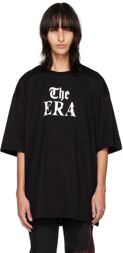 Photo: TAKAHIROMIYASHITA TheSoloist. Black 'The Era' T-Shirt