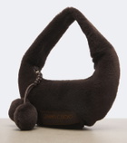 Jimmy Choo Winter shearling top-handle bag