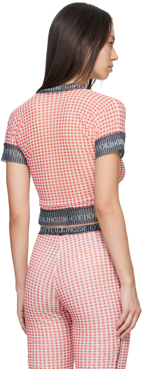 トップス ottolinger gingham check blouse ottolinger gingham check blouse