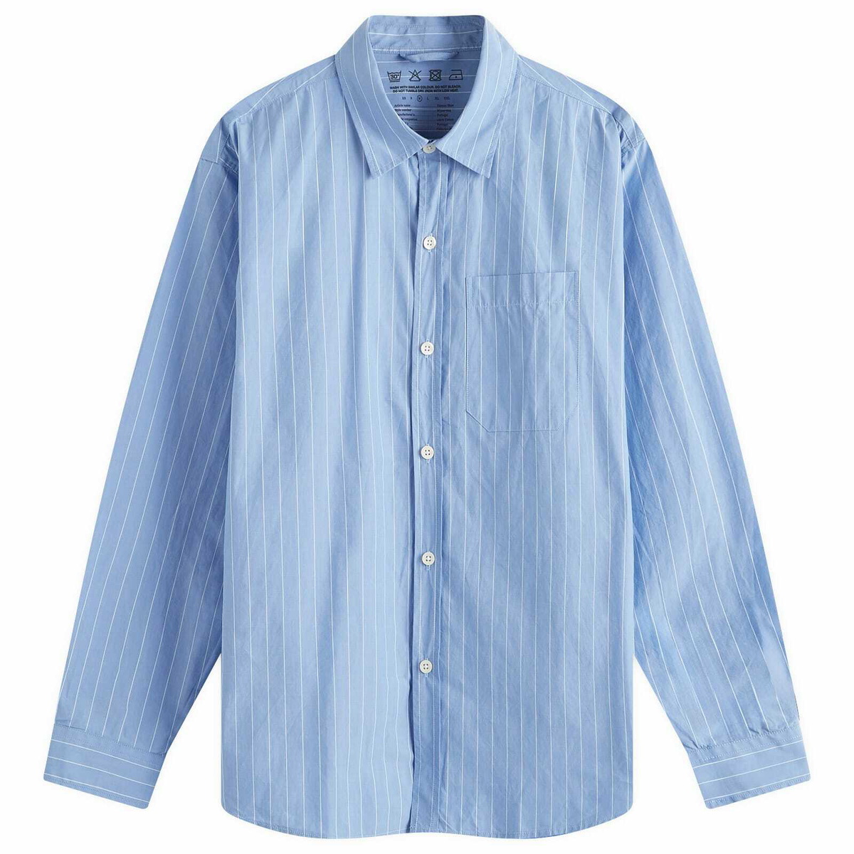 mfpen Men's Distant Shirt in Light Blue mfpen
