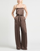 Peserico Womens Jumpsuit Taupe