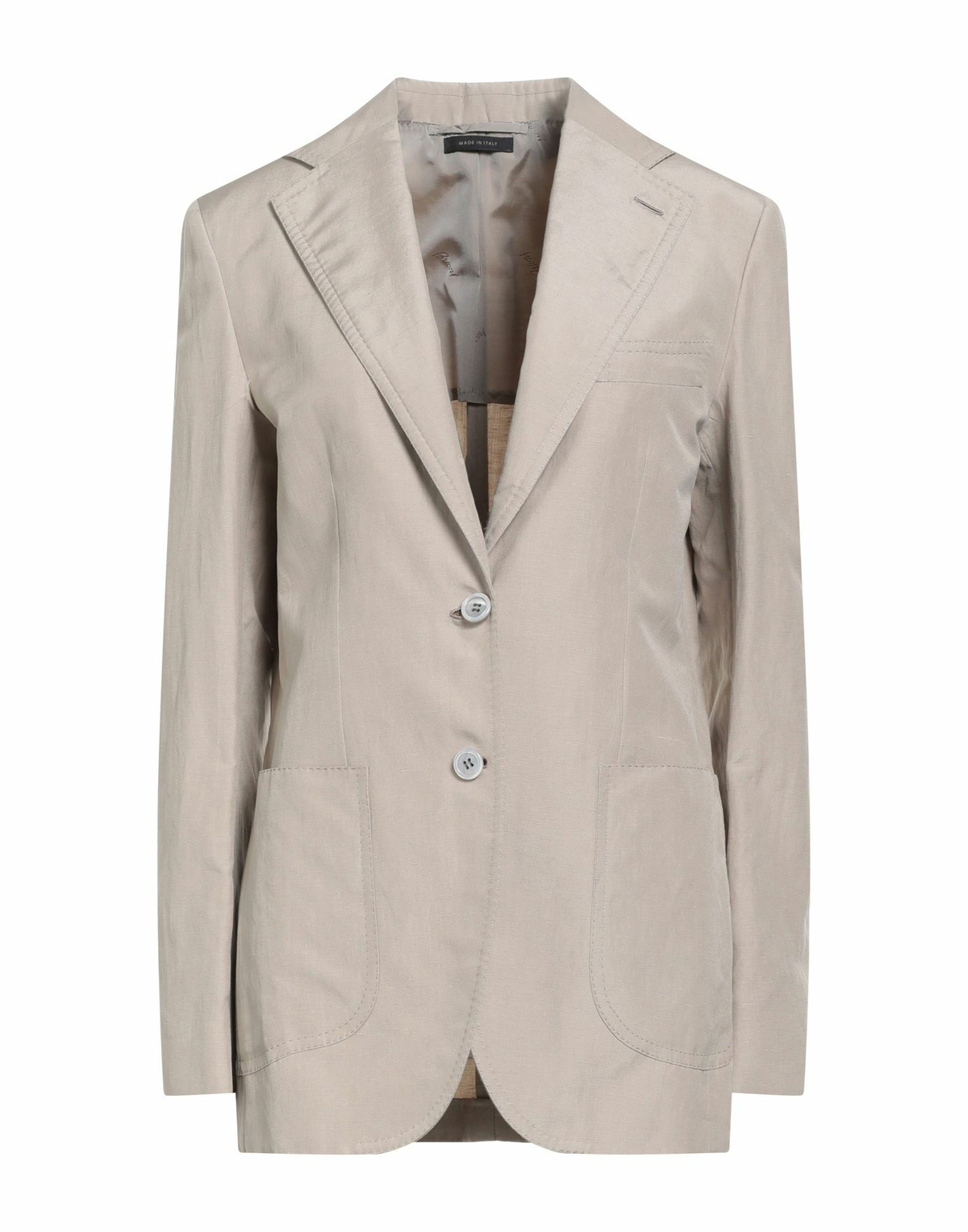 Brioni Womens Blazer in Beige