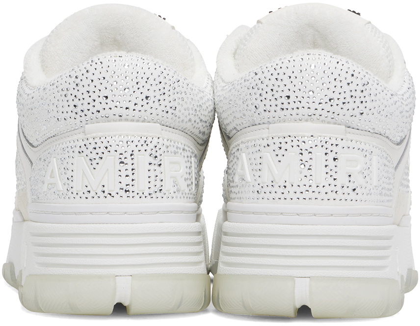 AMIRI White Crystal MA-1 Sneakers Amiri