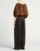 Dries Van Noten Womens Pants Dark in Brown