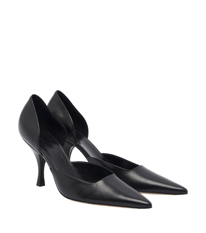 Photo: The Row Delfine leather pumps