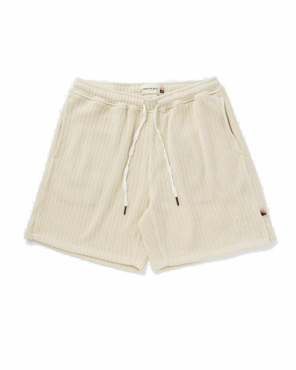 Photo: Honor The Gift Knit Short Beige - Mens - Sport & Team Shorts