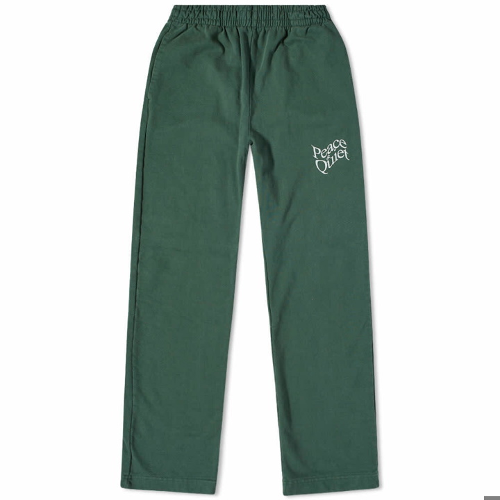 Photo: Museum of Peace and Quiet Warped Sweat Pant in Forest