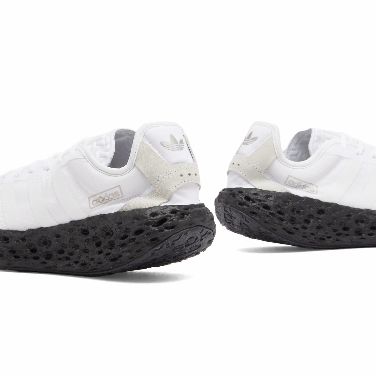Adidas Zponge Sneaker in White/Matte Silver