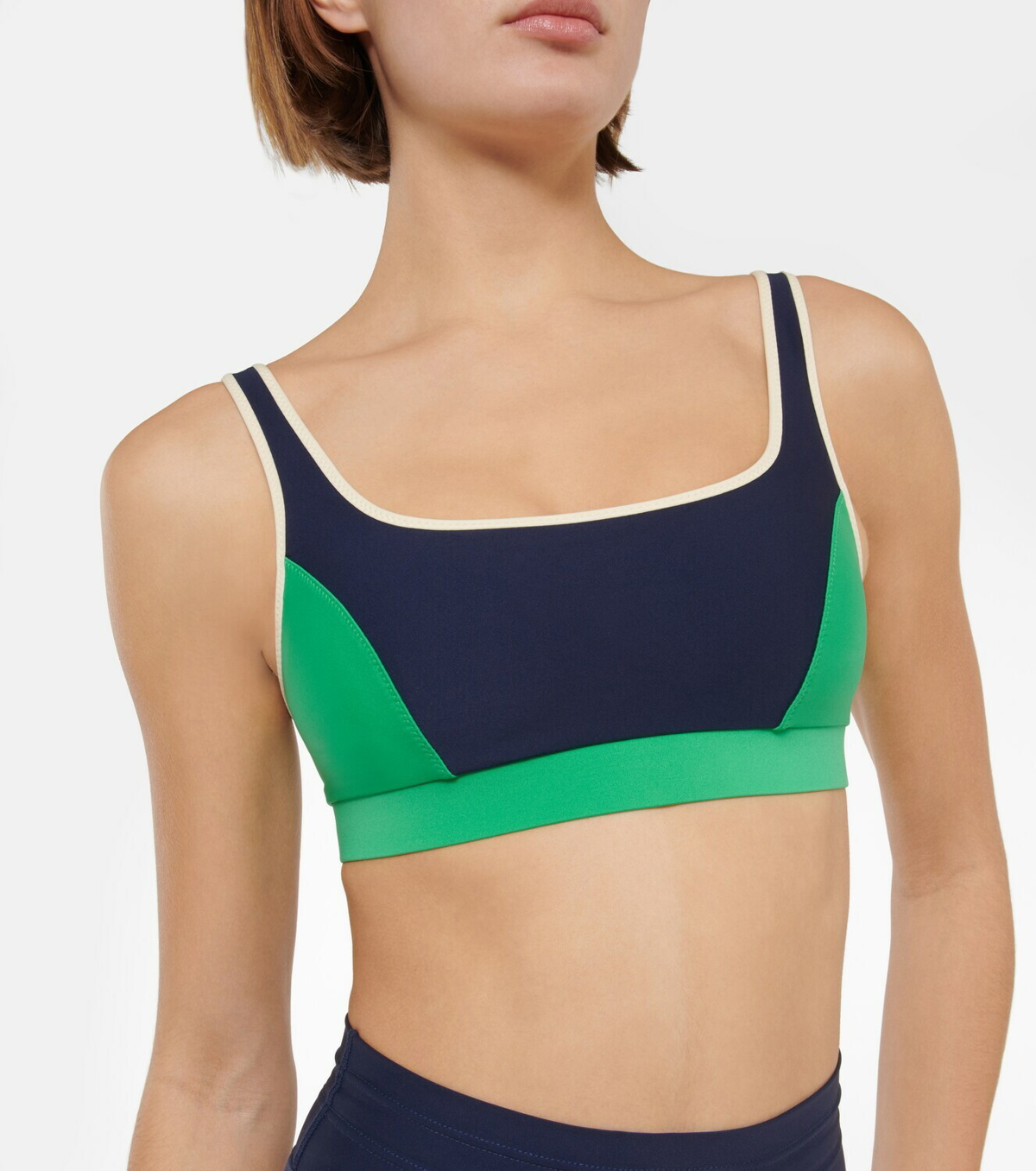 Love Rory sports bra in white - The Upside