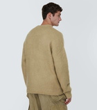 Acne Studios Wool and mohair-blend cardigan