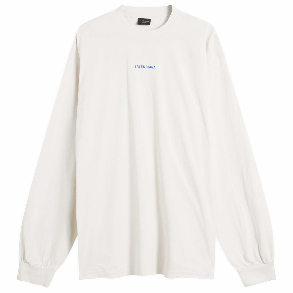 Tシャツ・カットソー BALENCIAGA FW25 WORKWEAR OVERSHIRT (839085 TRP15 1400) Balenciaga Heavy Cotton Workwear Overshirt Light Grey | END