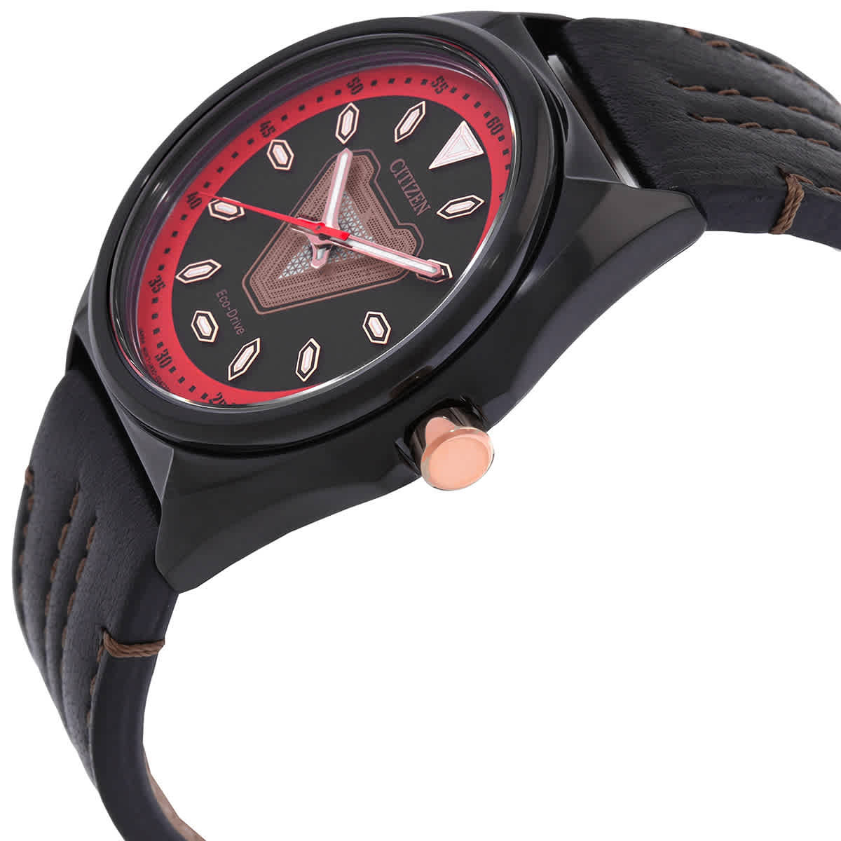 Citizen Tony Stark '63 Eco-Drive Black Dial Mens Watch AW2075-05W