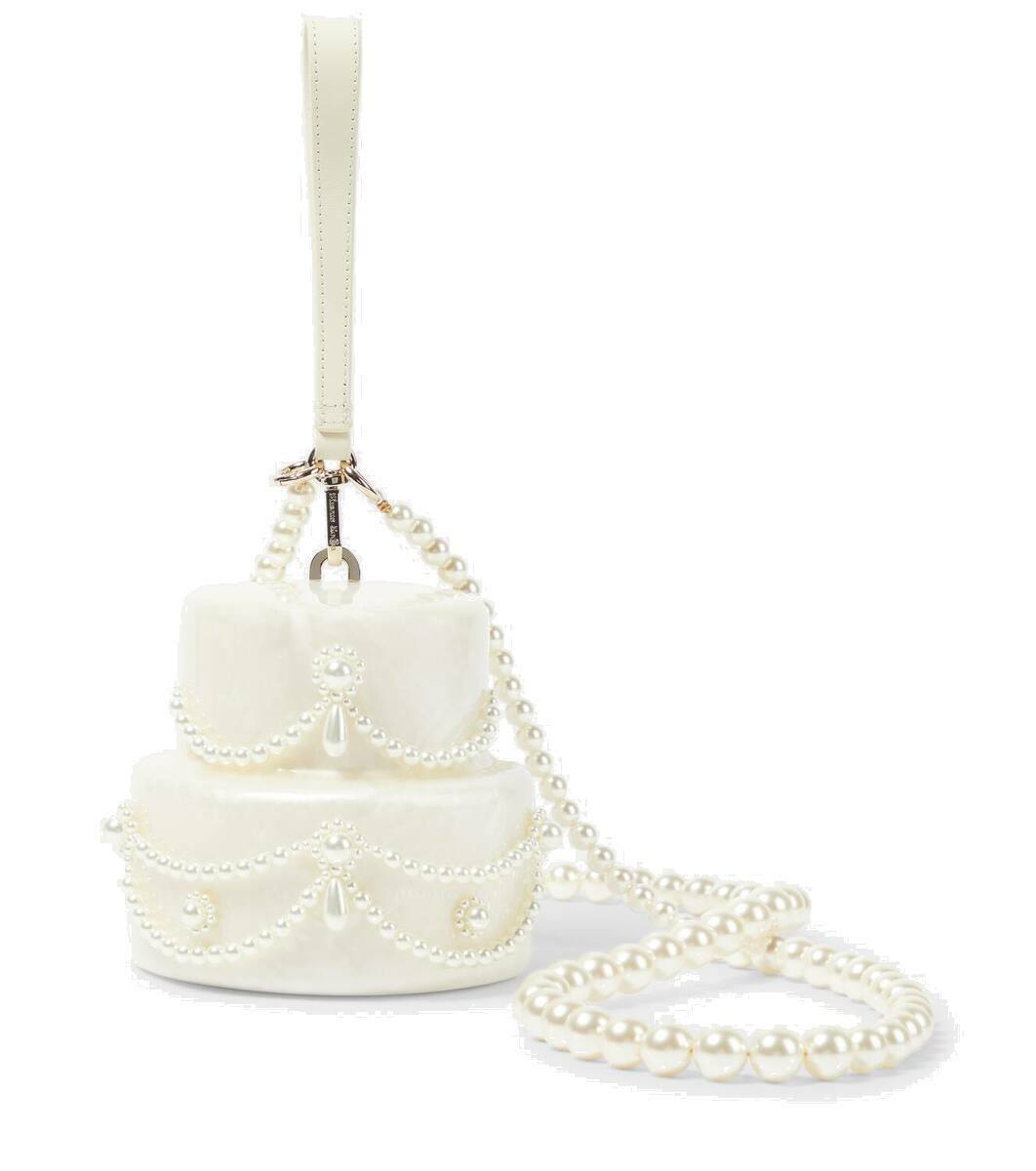 Simone Rocha Cake Course Simone Rocha Cake embellished crossbody bag Simone Rocha