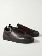 Officine Creative - Kyle Lux Leather Sneakers - Brown