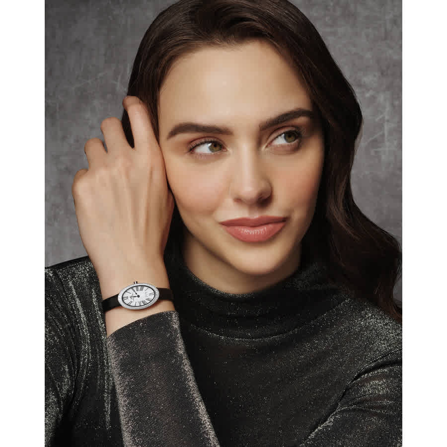 Porsamo Bleu Eloise Quartz White Dial Topaz Ladies Watch 1351AELL
