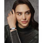 Porsamo Bleu Eloise Quartz White Dial Topaz Ladies Watch 1351AELL