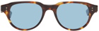 Dita Tortoiseshell & Blue Telehacker Sunglasses