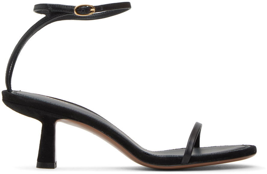 NEOUS Black Tanev Heeled Sandals