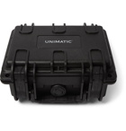 Unimatic - U1-FN Automatic DLC-Coated Stainless Steel and Webbing Watch - Black
