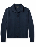 TOM FORD - Wool, Cashmere and Mohair-Blend Cardigan - Blue