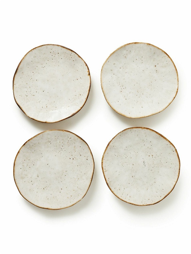Photo: Soho Home - Emden Set of Four 15cm Glazed Stoneware Side Plates