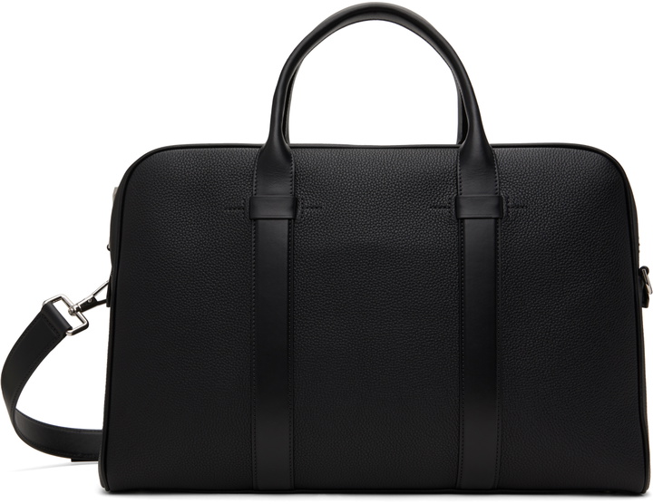 Photo: TOM FORD Black Soft Grain Leather Buckley Briefcase