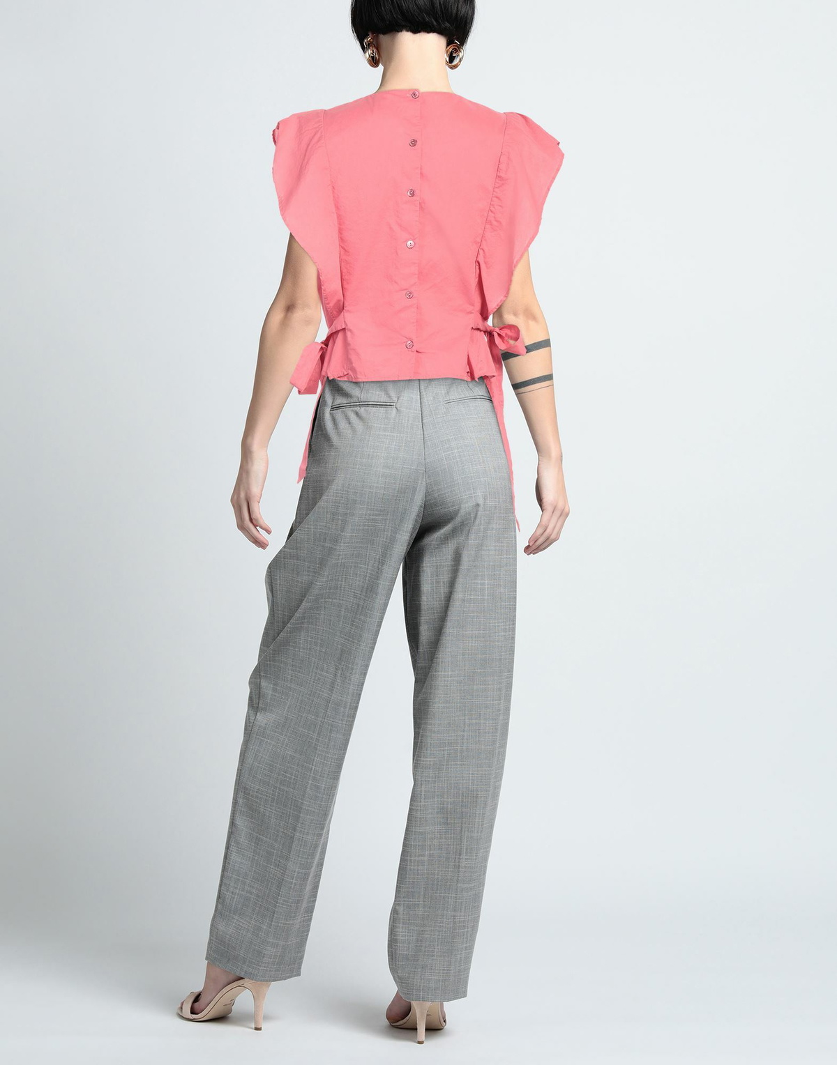 Alessia Santi Womens Top Coral