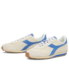 Diadora Men's Rally Punched Sneaker in White/Directoire Blue