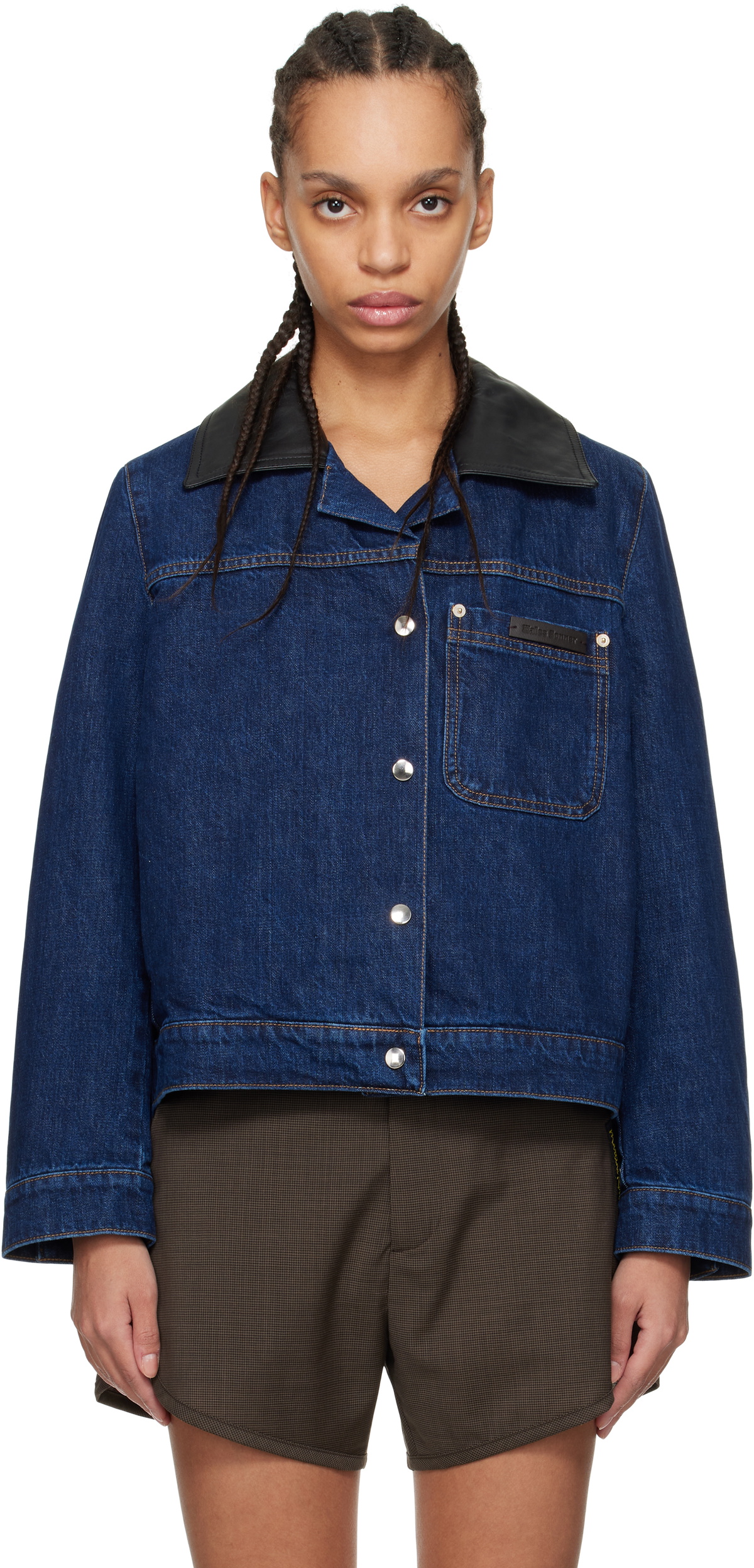 Wales Bonner Blue Sea Denim Jacket