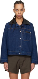 Wales Bonner Blue Sea Denim Jacket