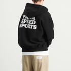 Pawa Speed Sports Men's Doggo Zip Hoodie in Black