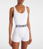 Vetements Logo sports bra