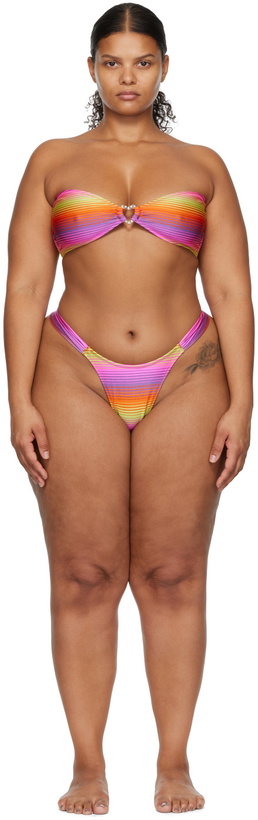 Photo: DOS SWIM SSENSE Exclusive Multicolor Kaz & Rio Bikini