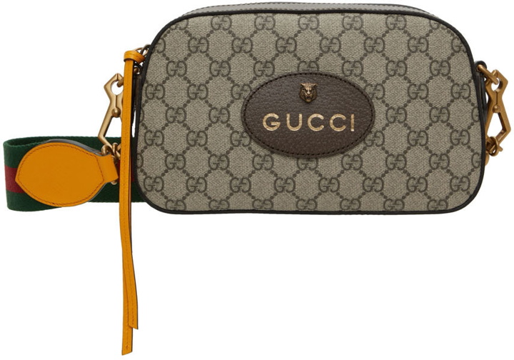 Photo: Gucci Beige Neo Vintage GG Supreme Messenger Bag