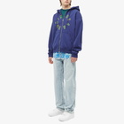 Billionaire Boys Club Men's Cursive Logo Jean in Stonewash Blue