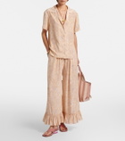 Chloé Swimming Cool leather wedge thong sandals