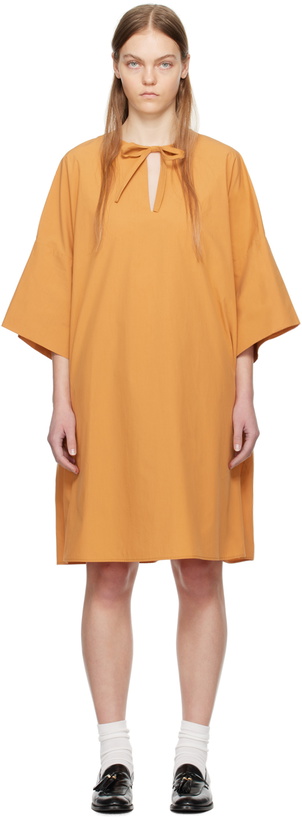 Photo: Weekend Max Mara Yellow Caro Minidress