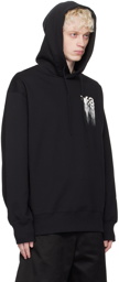 Y-3 Black Graphic Hoodie