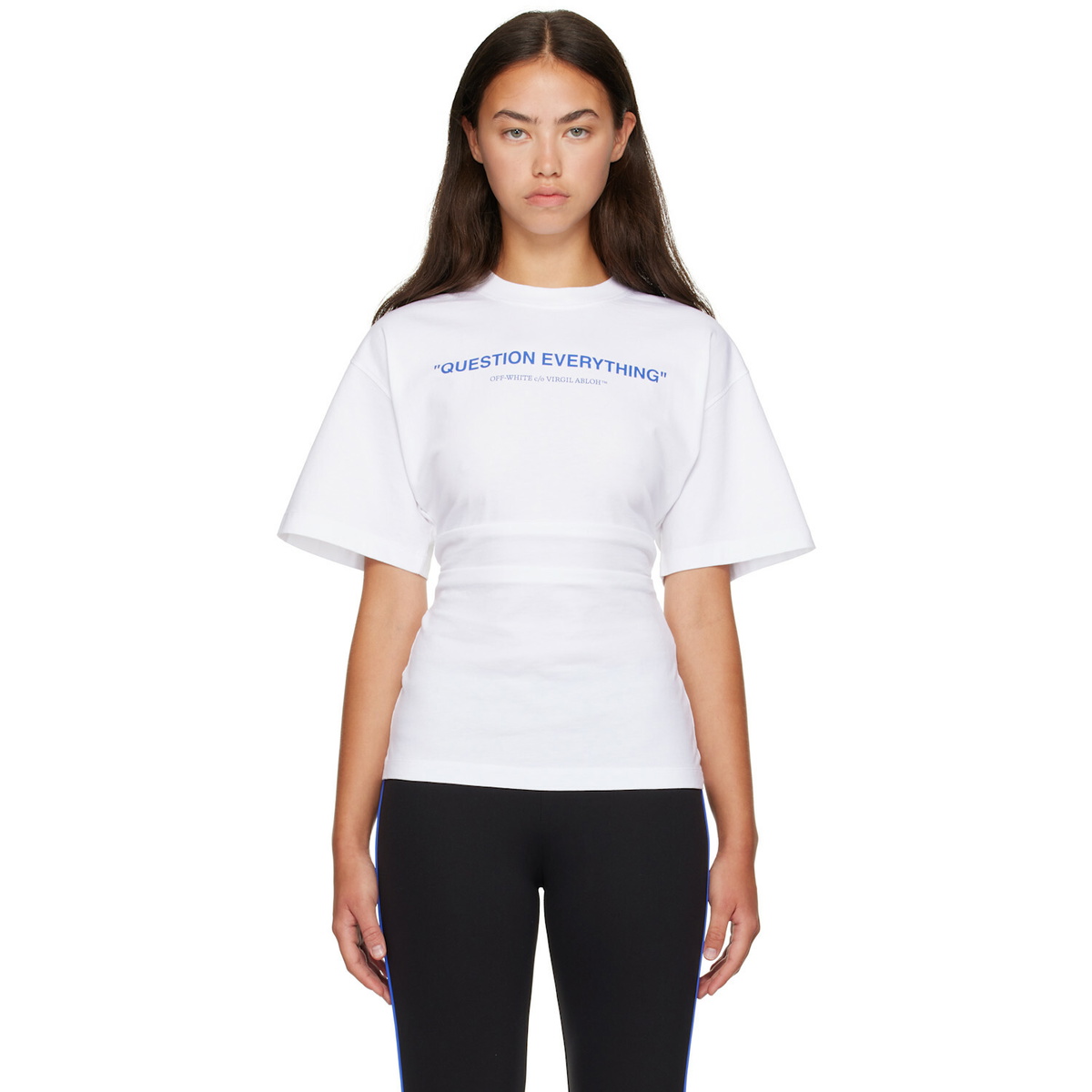 Off-White White 'Question Everything' T-shirt