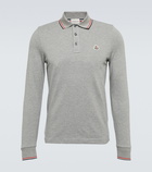 Moncler - Cotton piqué polo shirt