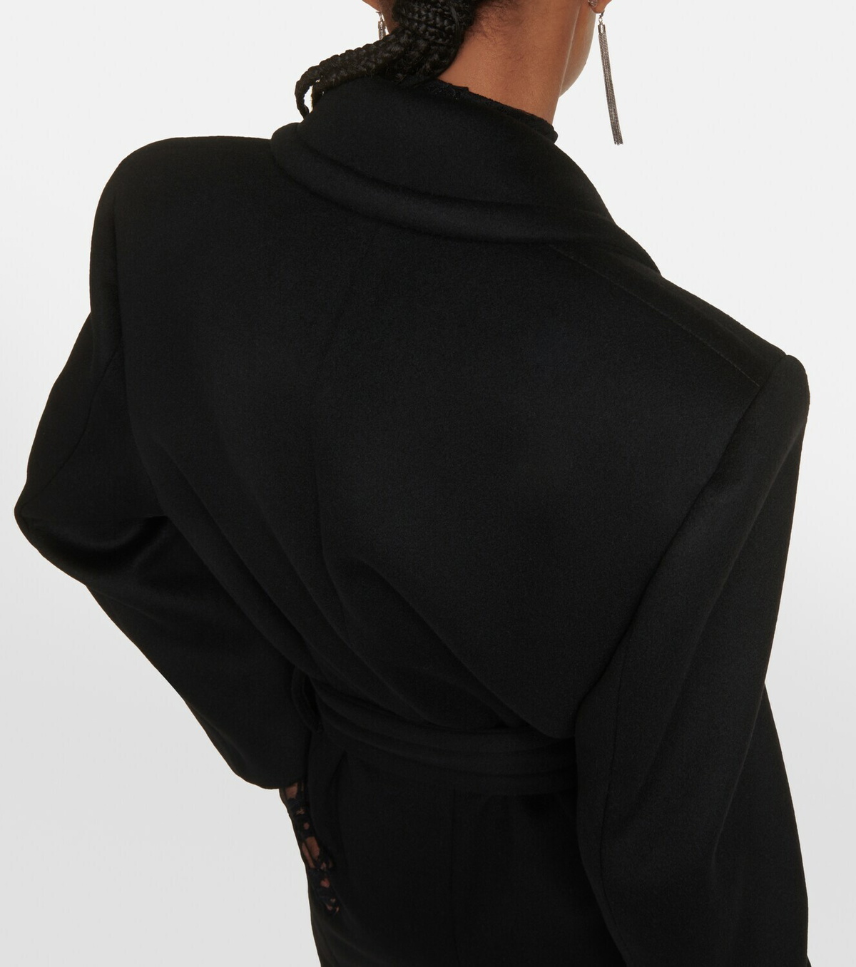 Saint Laurent Double-breasted wool coat Saint Laurent
