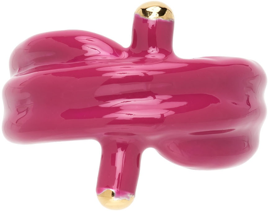 Photo: Marshall Columbia SSENSE Exclusive Pink Double Knot Ring