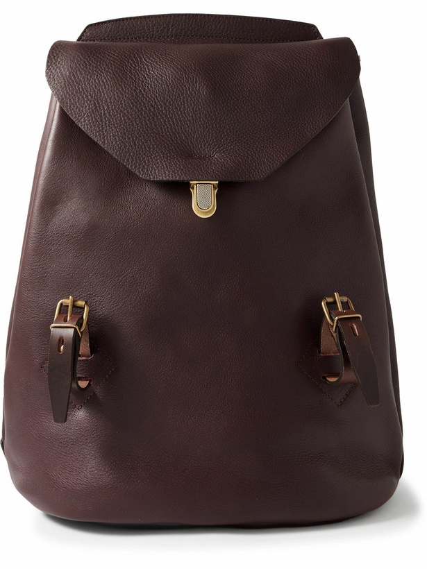 Photo: Bleu de Chauffe - Zibeline Full-Grain Leather Backpack