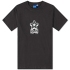Lo-Fi Men's Star T-Shirt in Black