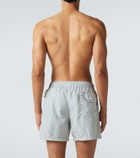 Fedeli Madeira printed swim trunks