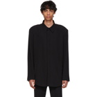 Balenciaga Black Fluid Tailored Jacket